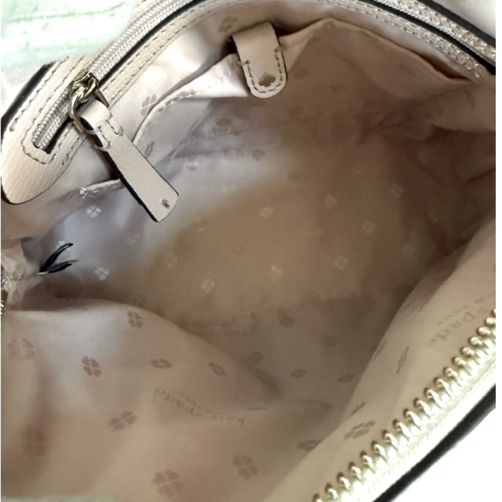 Authentic Kate Spade Soft Pink Leather Satchel Crossbody Handbag - Picture 12 of 16